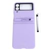 Case for Galaxy Z Flip 3 PC Ultra Thin Full Protection Anti Drop Shockproof Protective Foldable Phone Cover with Touch
