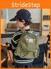 Stylish Japanese Macaron Color Backpack For Kids Lightweight And Trendy Design