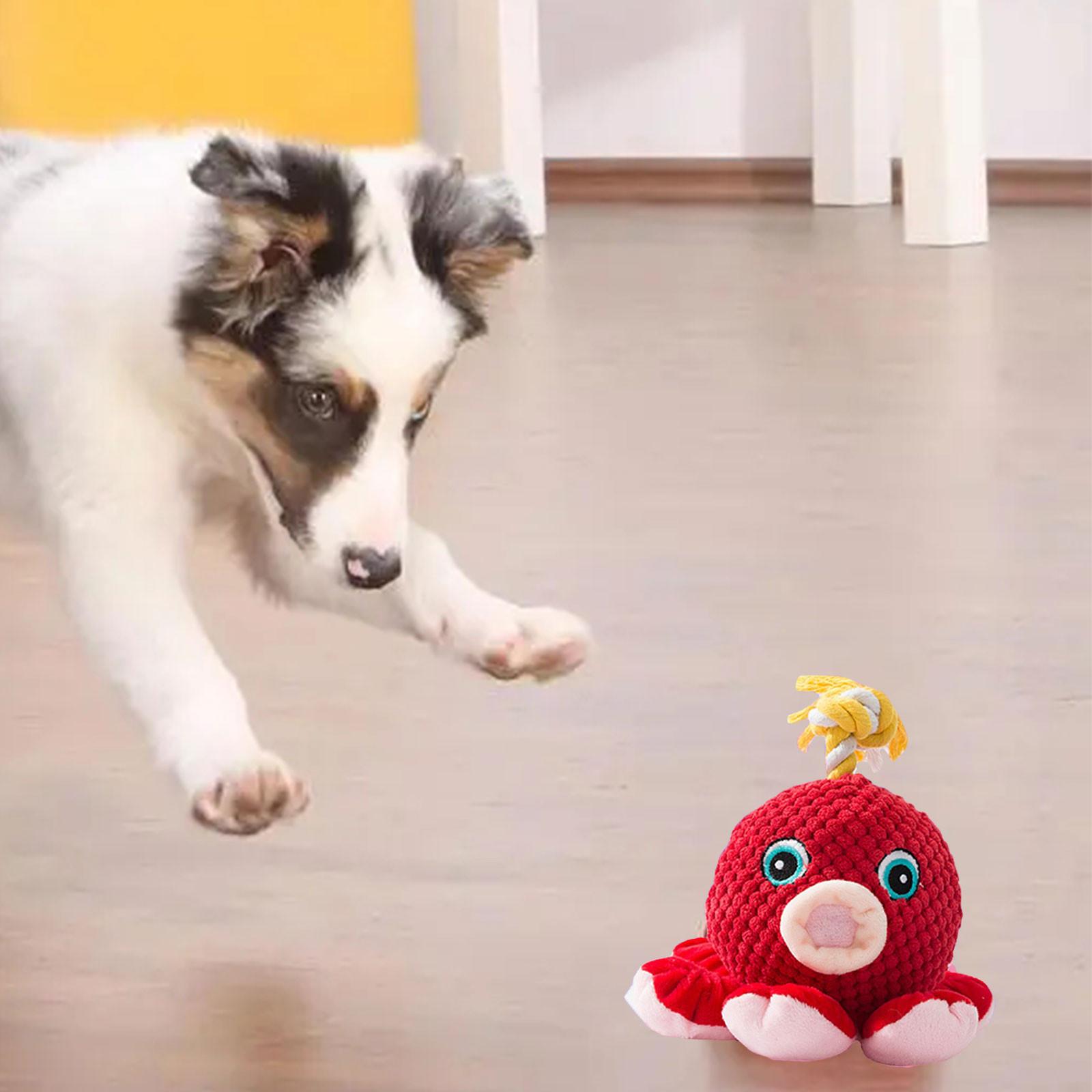 

Soundmaking Dog Toys Seahorse Dog Toys for Aggressive Chewers Tough Plush Dog Toys for Large Dogsinteractive Companion Dog Toys A красный