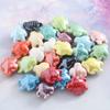 10Pcs Ceramic Turtle Beads Spacer Loose Bead For Jewelry Making Diy Bracelet Necklace Accessories