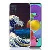Japanese Style Wave Art Phone Case For Samsung Galaxy A52 A32 A22 A12 A02S A50S A30S A51 A31 AA71 Note 20 Ultra 10 S10 Plus Gala