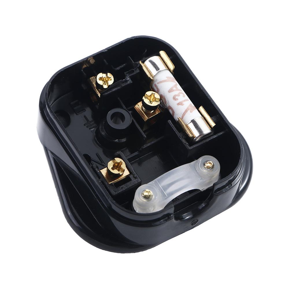 Detachable With Fuse 3 Cores Hardware Accessories Assembled Triangle Wiring Head Converters Power Plug Adapter