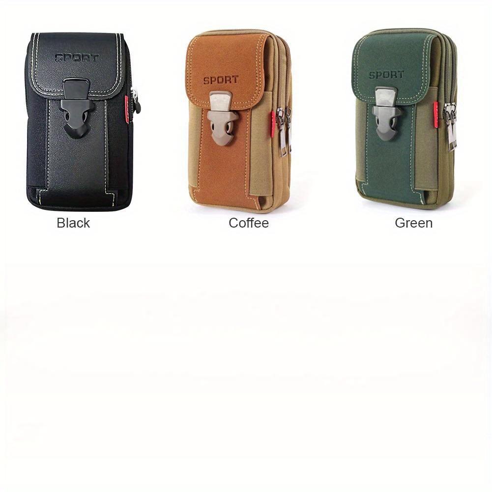 Oxford Cloth Waist Pocket Male Outdoor Bum Bag Purse Business Mobile Phone Bag Running Pouch Travel Camping Bags