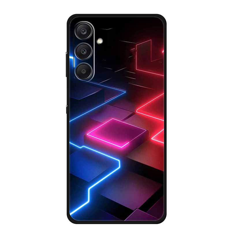 For Samsung Galaxy A36 5G Case Soft Silicone Cover Black Bumper TPU Phone Cases For Samsung A36 Case A 36 5G Funda Back Cover