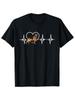 German Shepherd Heartbeat T-shirt