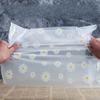 50pcs Durable Plastic Shopping Bag Pretty Transparent Cookie Bags Cake Wrapping Bag  Food Packaging