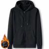 Autumn and Winter New Hooded Sweater Men's Trend, Loose Fleece Sweater Sweatshirt Jacket