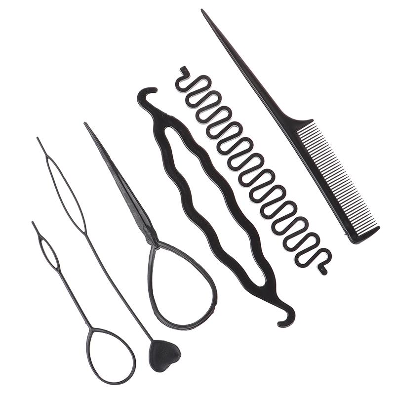 6 Teile/satz Kinder Curler Haar Geflecht Wartung Spirale Twist Haar Styling Werkzeuge