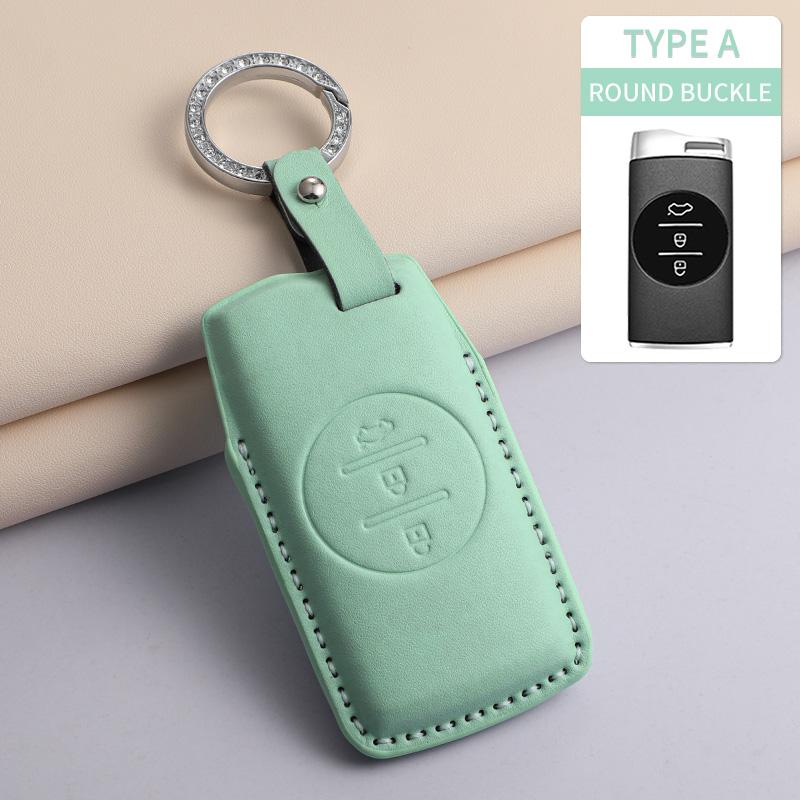 For Chery Tiggo 5 7 8 Tiggo 8 3x Arrizo 5 6 Pro Gx 5x EQ7 Jaecoo J7 7 J8 Omoda 5 C5 PU Car Keychain Shell Holder Car Accessories