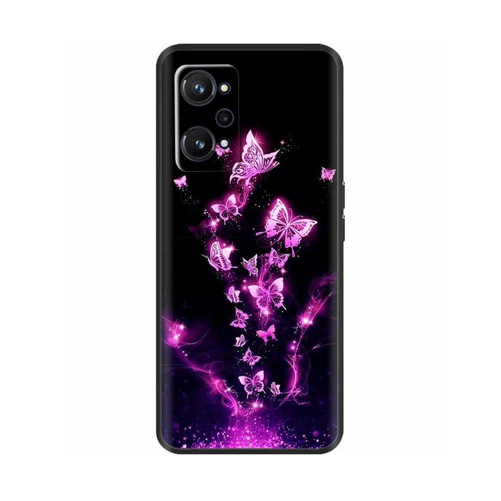For Realme GT Neo 3T Case Artistic Style Full Coverage Funda For Oppo Realme GT Neo3T 5G Cases Soft Liquid Silicone Phone Covers