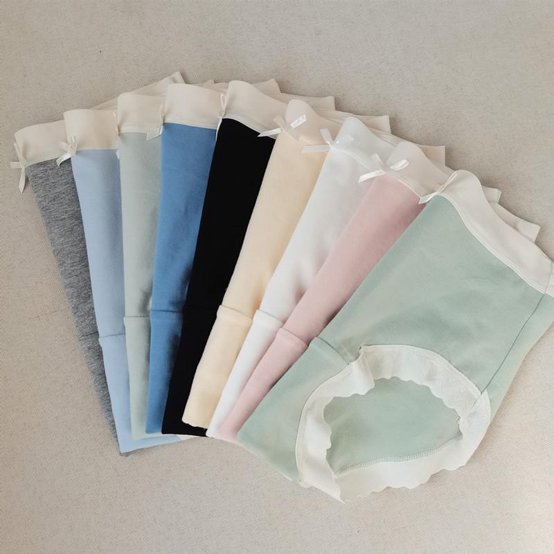 Plus Size Pure Cotton Women's Mid-High Waist Antibacterial Underwear for Autumn/Winter