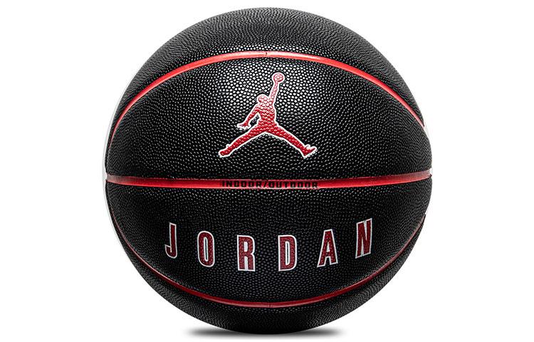 Jordan ULTIMATE 2.0 8P Artificial Leather Basketball Black Red Size 7 Training FB2305-017