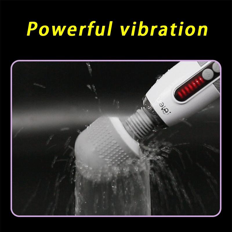 Powerful Huge Head Vibrator for Female Masturbation Orgasm, AV Magic Wand Massager Nipple Clitoris Stimulator Climax Sex Toys for Woman Masturbator