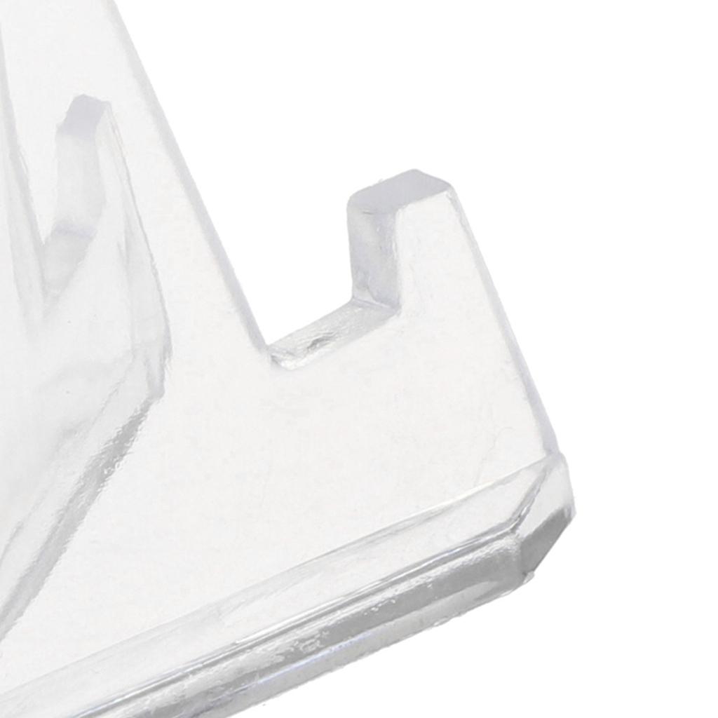 5 Stück Acrylständer, Mini-Münzenständer, Staffeleihalter, Regal für Sammlermünzen, Kapseln, Challenge-Medaillen, Kartenhalter
