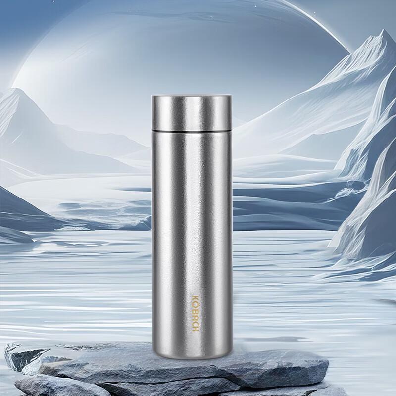 Kobach Simple Series Pure Titanium Insulated Bottle 460ml