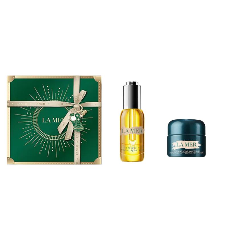 LA MER Miracle Serums Oil Night Cream Soothing Skincare Set 2025 Christmas Collection Tightening Hydrating Gentle