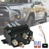 12V 250A Winch Control Relay Solenoid Contactor Winch Control Solenoid Relay Twin Wireless Remote Recovery for Jeep ATV SUV