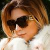 Vintage Steampunk Luxus Kleine Rahmen Sonnenbrille Herren Damen Mode Quadratische Shades Vintage nicht polarisierte Brillen