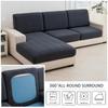 Sofa Seat Cushion Covers Individually Soft Washable Sofa Slipcovers Couch Sofa Covers Withastic Bands Pet Friendly