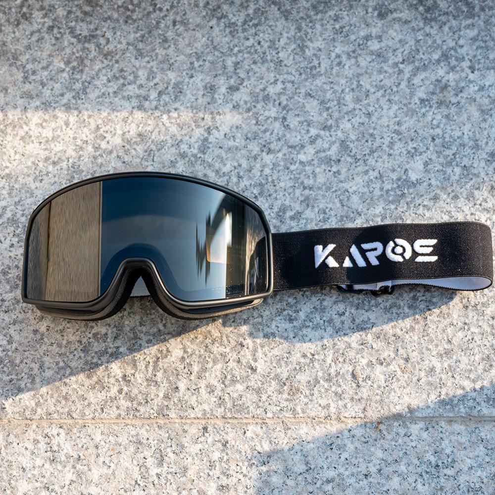 KAROS Ski Goggles Double Layers Anti-fog Big Skiing Mask Snowboard Eyewear Outdoor Men Women UV400 Winter Glasses Snow Goggles