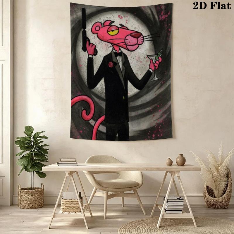 Pink leopard print Pattern Home Decor Tapestry, Wall Hanging, Decorative RV Wall Cloth.ZGT0914172