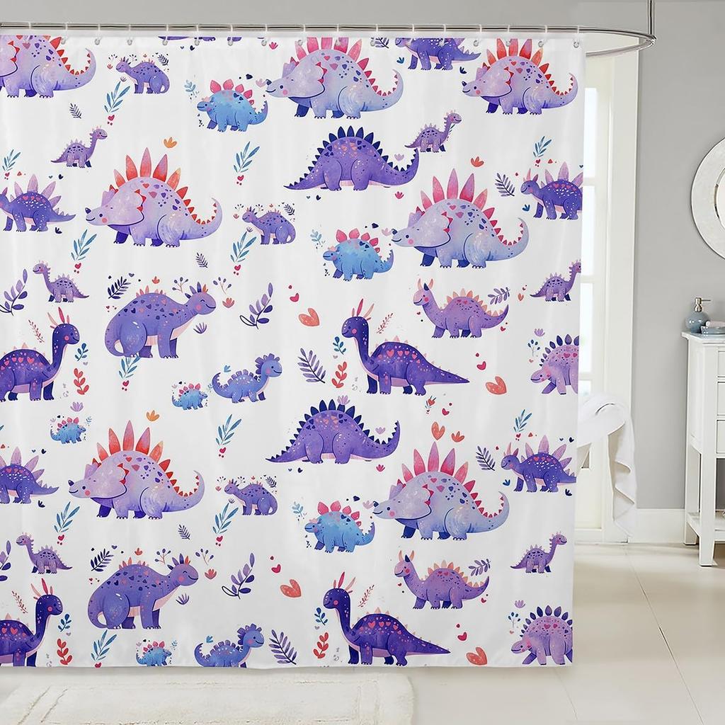 Lighthouse Shower Curtain Lobster Shower Curtain Sets for Teens Young Palm Trees Nautical Sailboat Bathroom Curtains Cartoon