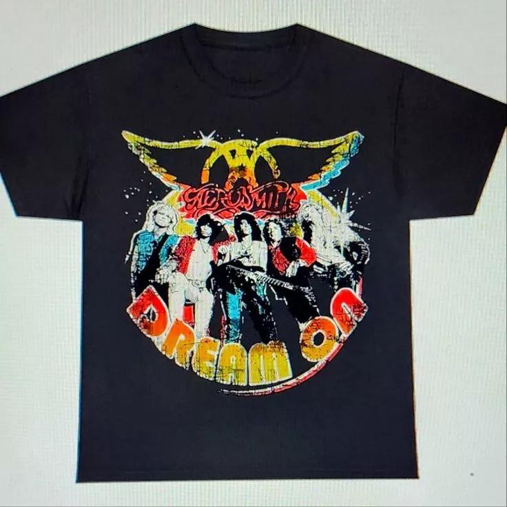 Aerosmith Unisex Dream On T- Shirt Gift Fan All Size S-5XL I089 Unisex T-Shirt M