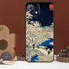 Japanese Style Ukiyo-e Art Case For Xiaomi 15 Ultra 14 15T 13T 14T 17 Pro Max POCO F8 Ultra X7 X5 X6 F5 F6 F7 Pro Cover