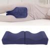 Memory Foam Knee Pillow for Side Sleepers Soft Ergonomic Elevation Cushion Curved Between Leg Pillow
