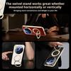 For Vivo X300s & Vivo X300 Ultra Case Delicated Leather Built-in Magnet 360° Rotation Stand Plated Screen Protecto Cover