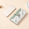 Handheld Long Folding Wallet Waterproof Check Credit Card Bag Fashion Money Purse Bag  Travel
