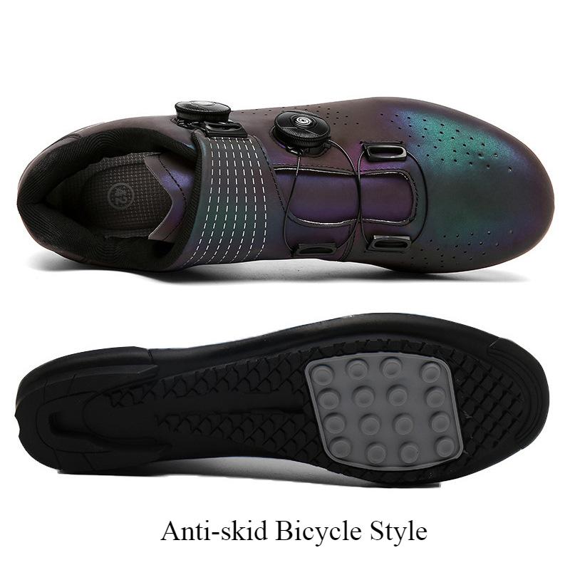 New Lock Riding Shoes Lock Shoes Men's And Women's Road Bike Booster Shoes Mountain Bike Dazzling