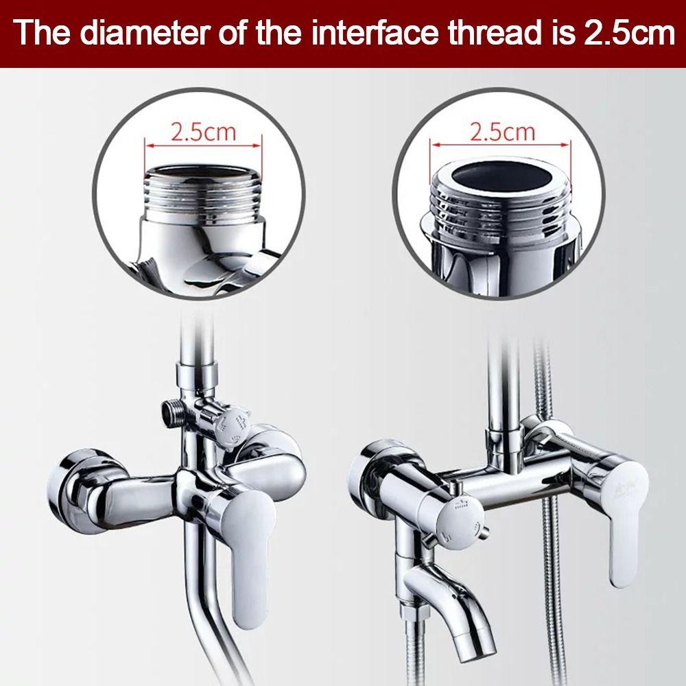 Round Extension Tube Stainless Steel Shower Bracket New Shower Extension Rod