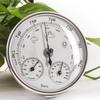 3-in-1 Barometer für das Zuhause Innen Außen Wetterstation Traditionelles Zifferblatt-Barometer mit Thermometer Hygrometer Wandmontage