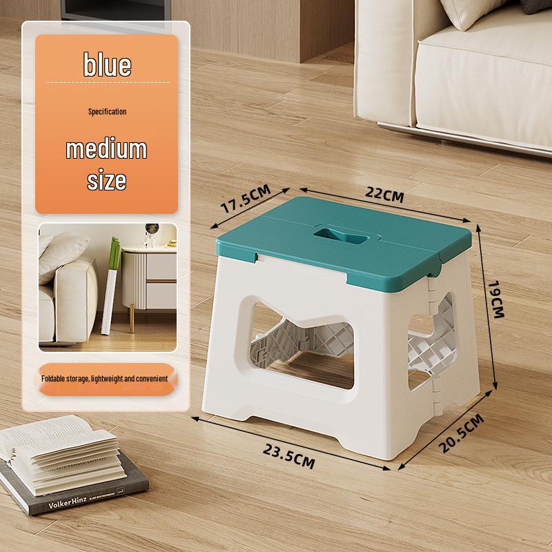 Compact Children's Folding Stool for Shoes & Outdoor Use