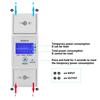 5‑80A 230V 50Hz Digital LCD Single Phase Energy Meter Watt Meter DIN Rail Mounting DDS015