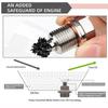 Engine Oil Plug Oil Plug Magnetic Engine Oil Drain Plug Heavy Duty Engine Parts Drain Plug Drain Nut Bolt M12x1.75/M14x1.5mm Car