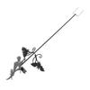 Witch Weather Vane Iron 360 Degree Rotation Bat Witch Vane Decor for Yard and Garden