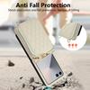 Crossbody Portemonnee Hoesje voor Samsung Galaxy Z Flip 7/6/5/4/3, Portemonnee met Rits Handtas Flip Cover met Kaartsleuven, Lanyard & Standaard