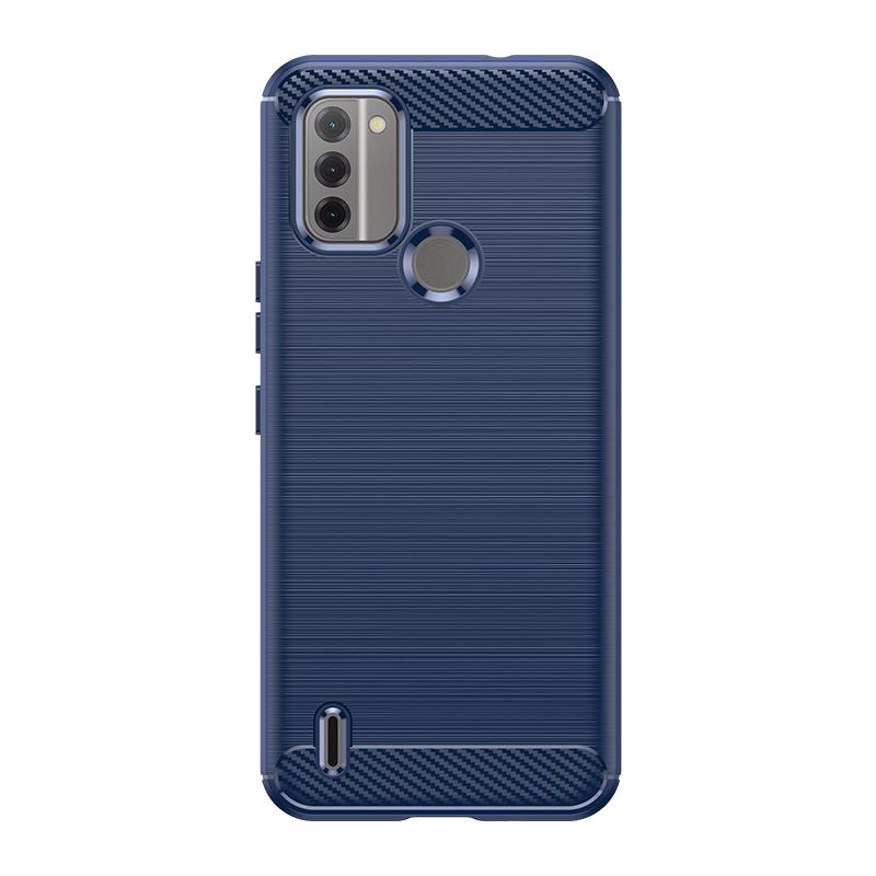 Für Nokia C31 Hülle Abdeckung für Nokia C31 Capas Stoßfest Armor Weich TPU Handy Rückseite Bumper Kohlefaser Für Fundas Nokia C 31 C31
