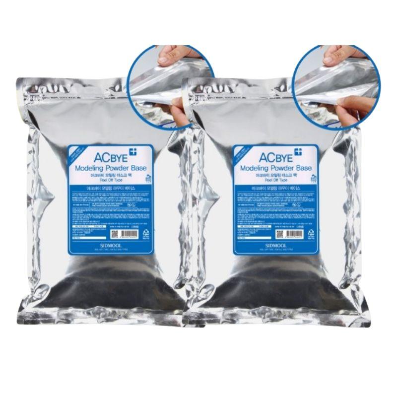 SIDMOOL ACBYE Modeling Mask Pack 1kg Diatomaceous Earth Hyaluronic Acid Allantoin Botanical Peel-Off Powder Facial Mask Approx. 30 Uses