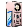 Priekš Honor X9b 5G/Magic6 Lite 5G mobilo tālruņu maciņi TPU+PC bīdāms objektīva aizsargvāciņš