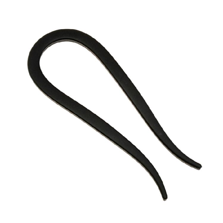 Goat Horn U Shape Hair Comb For Buns Twists Braids Resin Hairpin Updos Hair Holder Hairpin for Women Everyday Wear