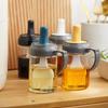 High-Temperature Resistant Silicone Oil Brush & Glass Bottle for Kitchen and BBQ