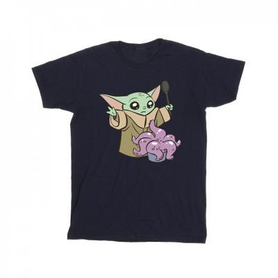 Mens The Mandalorian Spooky Cooking T-Shirt