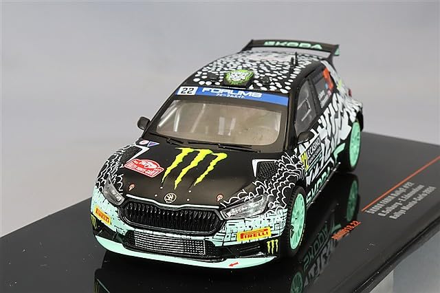 

IXO Skoda Fabia Rally 2 2024 Ралли Монте-Карло Эдмондсон 1/43 #22 O. Сольберг/Э.