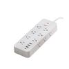 Power Strip With USB Multi Plug Outlet Extender 14 AC Outlets 3 USB A 1 USB C Ports Wall Plug Extender For Home Office