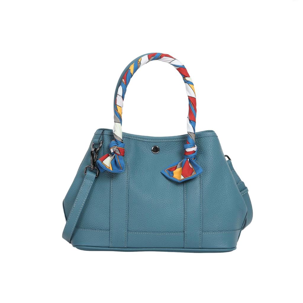 2025 Victoria Small Capacity Leather Boston Shoulder & Crossbody Bag