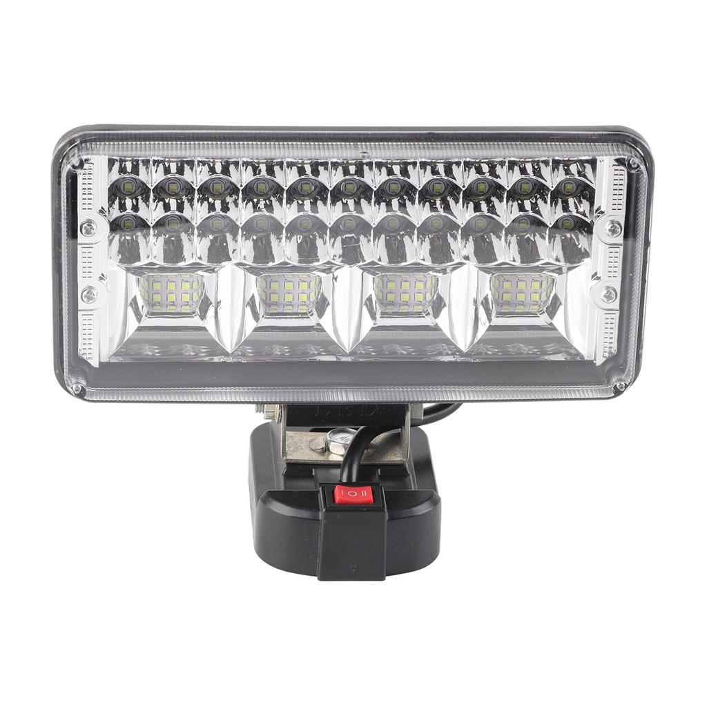 216W 11200LM LED Work Light Angle Adjustable Fire Resistant 18V Lithium Battery Work Lamp for Fishin