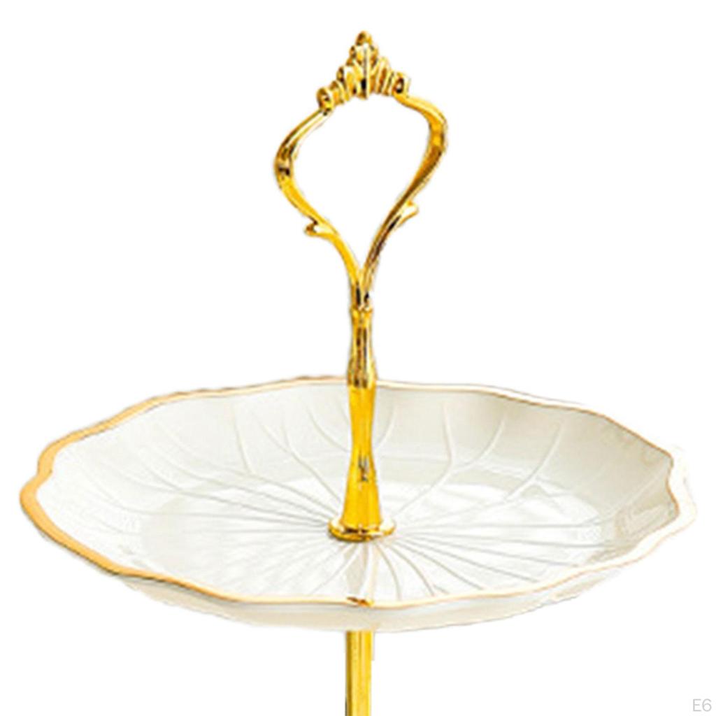 Cupcake-Ständer, Kekstablett, Dessert-, Obst-, Süßigkeiten-Display-Teller, eleganter Kuchen für